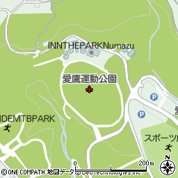 愛鷹運動公園周辺の地図