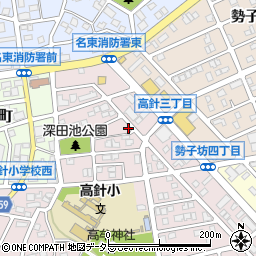 愛知県名古屋市名東区高針3丁目505周辺の地図
