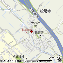 滋賀県愛知郡愛荘町松尾寺10周辺の地図