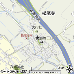 滋賀県愛知郡愛荘町松尾寺15周辺の地図