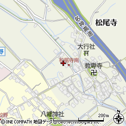滋賀県愛知郡愛荘町松尾寺1468周辺の地図