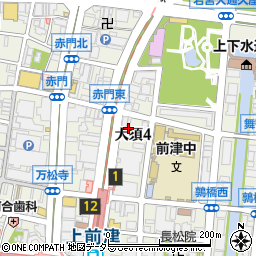 相続手続支援センター名古屋周辺の地図