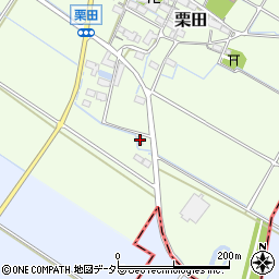 滋賀県愛知郡愛荘町栗田627周辺の地図