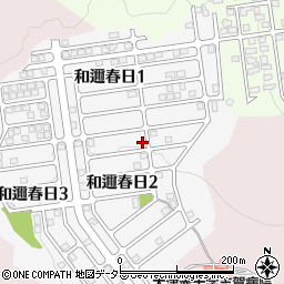 滋賀県大津市和邇春日2丁目874周辺の地図