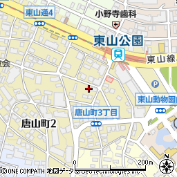 田中住宅付共同住宅周辺の地図