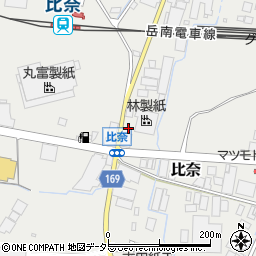静岡県富士市比奈615周辺の地図