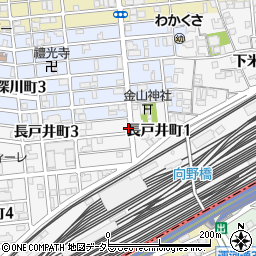 愛知県名古屋市中村区長戸井町2丁目2-1周辺の地図
