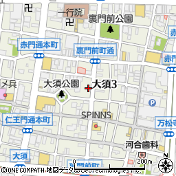 有限会社立田屋商店周辺の地図