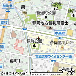 積和不動産中部富士営業所周辺の地図