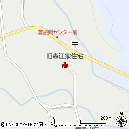 旧森江家住宅周辺の地図