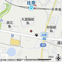 静岡県富士市比奈603周辺の地図