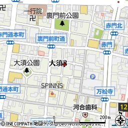 京たこ　大須店周辺の地図