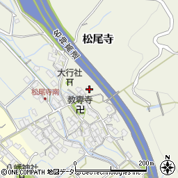滋賀県愛知郡愛荘町松尾寺4周辺の地図
