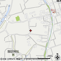 岐阜県海津市南濃町松山周辺の地図