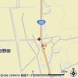 島根県大田市川合町川合神領5535周辺の地図