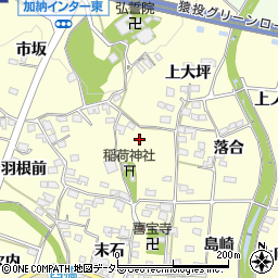 愛知県豊田市加納町周辺の地図