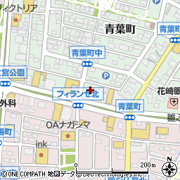 ミニストップ富士青葉町店周辺の地図
