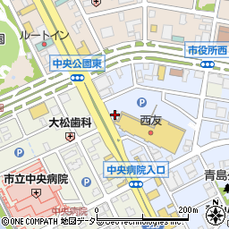 株式会社河合楽器　富士店周辺の地図