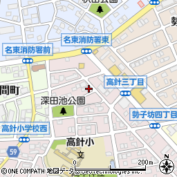 愛知県名古屋市名東区高針3丁目307周辺の地図