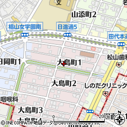 愛知県名古屋市千種区大島町1丁目83周辺の地図