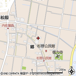 愛知県愛西市内佐屋町郷111周辺の地図