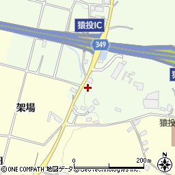 愛知県豊田市猿投町池田25周辺の地図