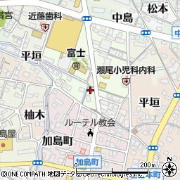 静岡県富士市八幡町2-41周辺の地図