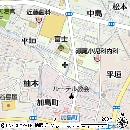 静岡県富士市八幡町2-6周辺の地図