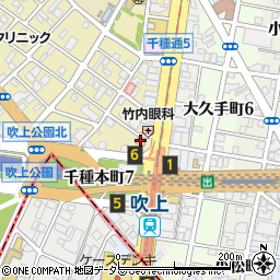 ファミリーマート吹上駅北店周辺の地図