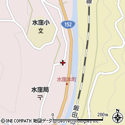 静岡県浜松市天竜区水窪町奥領家2632-8周辺の地図