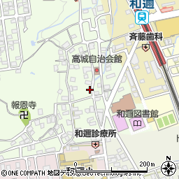 滋賀県大津市和邇高城169周辺の地図