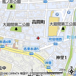 愛知県名古屋市名東区高間町162-1周辺の地図