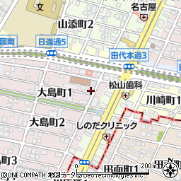 愛知県名古屋市千種区大島町1丁目52周辺の地図