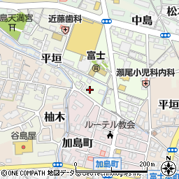 静岡県富士市八幡町2-10周辺の地図