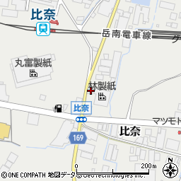 静岡県富士市比奈614周辺の地図