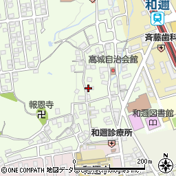 滋賀県大津市和邇高城164周辺の地図