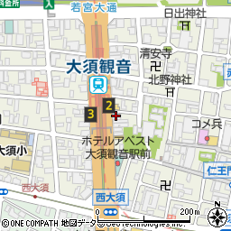 大須ビル周辺の地図