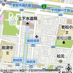 松屋コーヒー本店営業本部周辺の地図