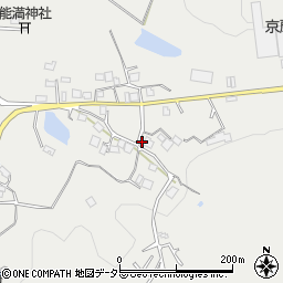 京都府京丹波町（船井郡）上野（中垣内）周辺の地図