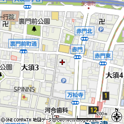 タイムズ大須赤門通駐車場 名古屋市 駐車場 コインパーキング の住所 地図 マピオン電話帳