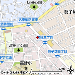愛知県名古屋市名東区高針3丁目405周辺の地図