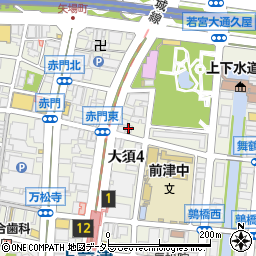 久屋パークサイドハウス周辺の地図
