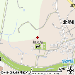 三重県いなべ市北勢町飯倉周辺の地図