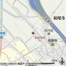 滋賀県愛知郡愛荘町松尾寺1446周辺の地図