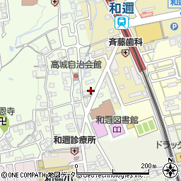 滋賀県大津市和邇高城10周辺の地図