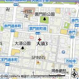 いま昔きもの江口屋大須店周辺の地図