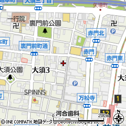 部屋セレブ　大須店周辺の地図