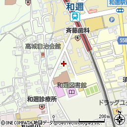 滋賀県大津市和邇高城10-9周辺の地図