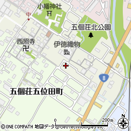 滋賀県東近江市五個荘中町202-5周辺の地図