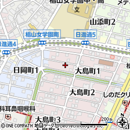 愛知県名古屋市千種区大島町1丁目66周辺の地図